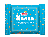 халва подсол. с кокосом мишкино счастье  250г