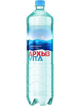 вода "архыз" газированная 0,5 л