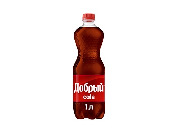 газированный напиток добрый cola 1,0 л, пэт