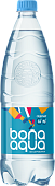 вода питьевая bonaqua негазированная 1,0 л, пэт