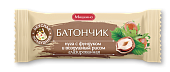 батончик нуга с фунд. и возд. рисом  глазир. мишкино 50г