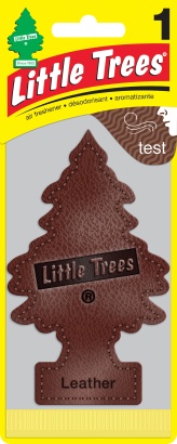 ароматизатор ёлочка little trees "кожа"