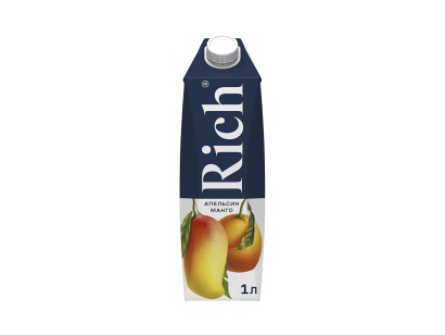 нектар rich апельсин манго 1,0 л, тп