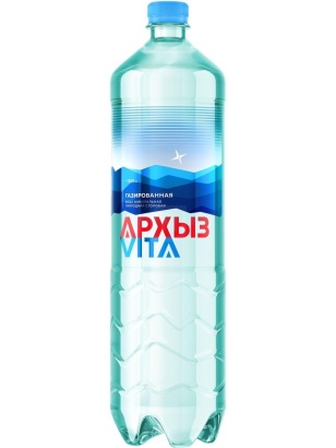 вода "архыз" газированная 0,5 л