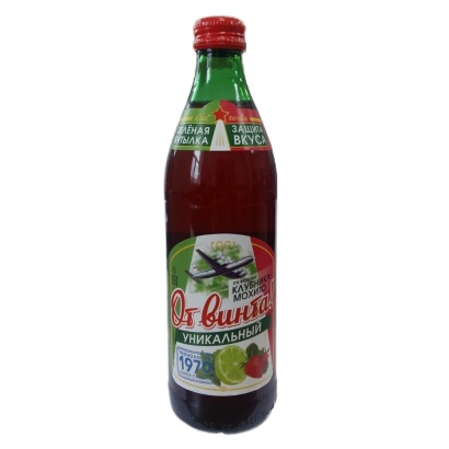 напиток безалкогольный клубника-мохито 0,45 л стекло																														